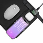 Artículos de merchandising empresarial para combinar con otros artículos, mouse pad cargador iskra negro