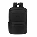 Mochila dubhe negro, merchandising empresarial que proyecta orden, calidad y constancia visual