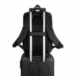 Mochila dubhe negro, regalos publicitarios con opciones de personalización y entrega oportuna
