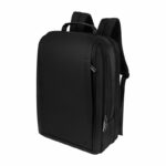 Artículos personalizados hechos para destacar logotipos o mensajes de forma sencilla y clara, mochila clef negro