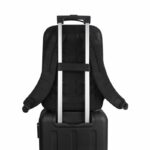 Mochila clef negro, productos promocionales prácticos y duraderos que aportan presencia de tu marca