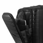 Surtido general de artículos publicitarios adecuados para eventos empresariales, maleta trolley isere negro