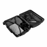 Maleta trolley isere negro, artículos promocionales que buscan generar confianza y buena percepción