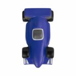 Productos promocionales con diferentes estilos según la imagen de tu empresa, anti-stress racing azul