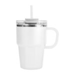 Merchandising para empresas con materiales duraderos y terminados sensacionales, taza bursa blanco
