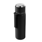 Termo avata negro, merchandising empresarial con terminados y colores institucionales