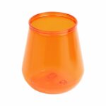 Regalos publicitarios adaptables a eventos, conferencias y eventos corporativos, vaso clink naranja