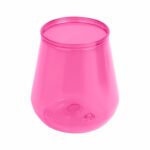Vaso clink rosa, línea extendida de artículos personalizados con atención al detalle