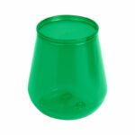 Vaso clink verde, opciones de artículos promocionales diseñadas con sentido práctico