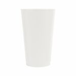 Vaso henekt blanco, artículos prácticos que dan valor a las relaciones comerciales y de servicio