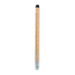 Bolígrafo ruler bambu diseños de merchandising para empresas con enfoque institucional