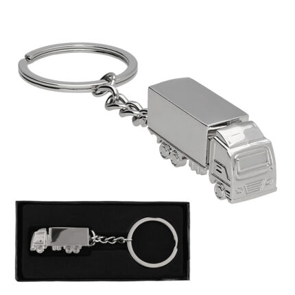 Merchandising para empresas adecuado para oficinas, eventos y festividades llavero metálico troly