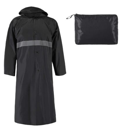 Impermeable strato merchandising para empresas desarrollado para campañas a largo plazo