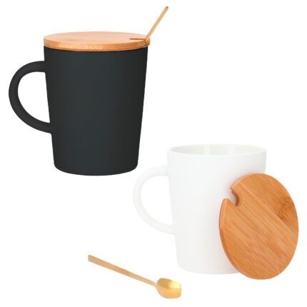 Taza lungo diseños personalizados disponibles en distintas técnicas de impresión o grabado