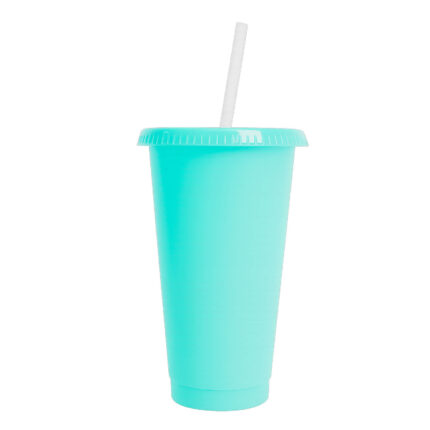 Productos promocionales que mantienen el equilibrio entre imagen y funcionalidad vaso triton pastel menta