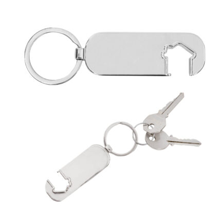 Modelos versátiles de regalos promocionales adecuados para distintos giros de negocio llavero metálico okanis