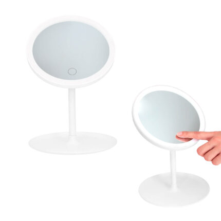 Espejo facial snow artículos personalizados disponibles con terminados mate o brillantes
