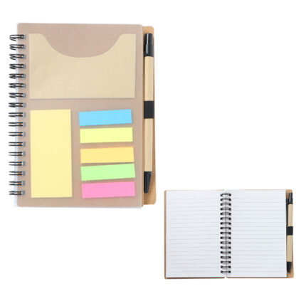 Libreta ecológica otza artículos personalizados disponibles para impresión directa o digital