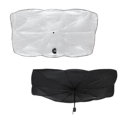Parasol panorámico raso productos promocionales pensados para reforzar la identidad visual tu empresa