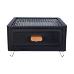 Asador portable galbi negro artículos y productos promocionales disponibles con opciones de impresión