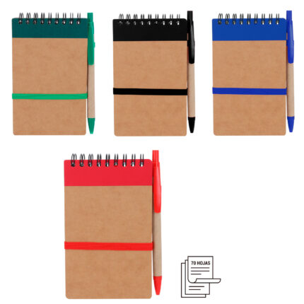 Libreta pocket yaris alternativas de regalos corporativos prácticos y representativos