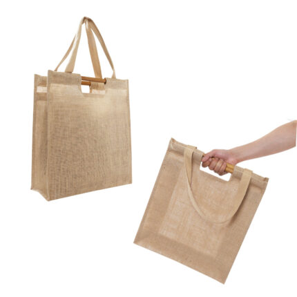 Merchandising empresarial con equilibrio entre costo, calidad y diseño bolsa taj