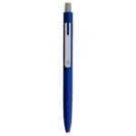 Línea práctica de productos promocionales de amplia disponibilidad bolígrafo metálico atom azul