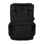Productos promocionales de línea básica con terminados resistentes mochila luang negro