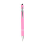 Productos promocionales con diseño contemporáneo y flexible bolígrafo metálico laken rosa