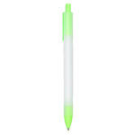 Bolígrafo malaga verde artículos personalizados disponibles para impresión directa o digital