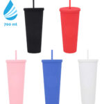 Productos promocionales de línea básica con terminados resistentes vaso mate
