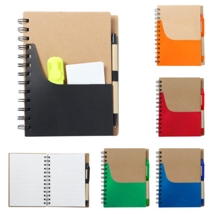 Artículos de merchandising empresarial enfocados en la calidad y versatilidad libreta ecológica bore