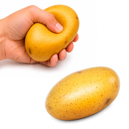 Artículos de merchandising empresarial para integrarse en campañas publicitarias antiestrés potato