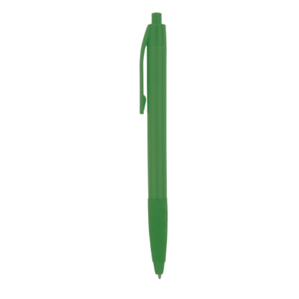 Bolígrafo solid verde claro diseños clásicos en artículos publicitarios para mantener formalidad de tu marca