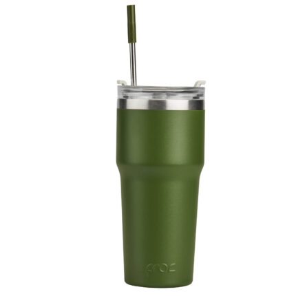 Artículos de merchandising empresarial diseñados para durabilidad termo froc verde militar