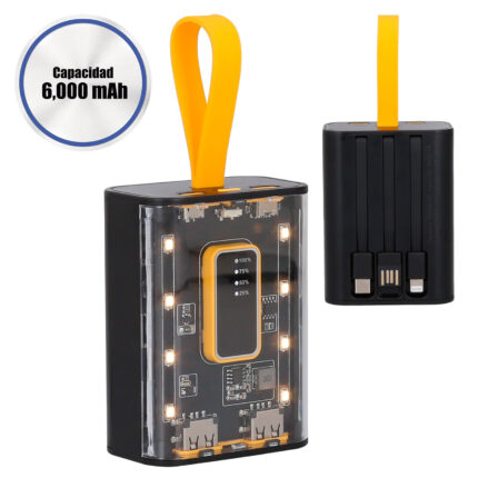 Power bank gama línea práctica de artículos publicitarios para distintos entornos laborales
