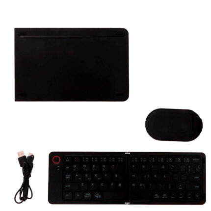 Teclado inalámbrico ideza artículos promocionales con equilibrio entre estética y duración