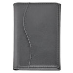 Cartera vertical egan negro regalos empresariales prácticos que proyectan una imagen profesional