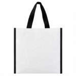 Bolsa lama negro línea de merchandising empresarial enfocada en calidad y funcionalidad