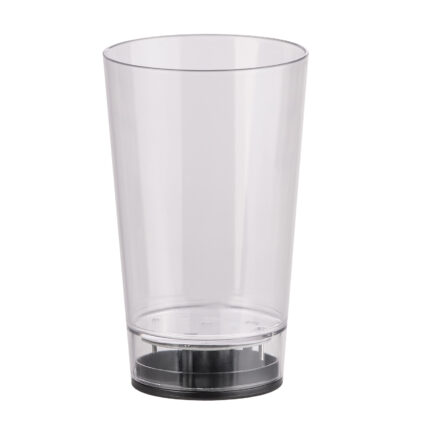 Artículos de merchandising disponibles con tus colores institucionales vaso daz transparente