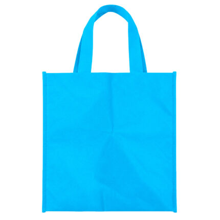 Bolsa ecológica green azul claro regalos publicitarios con equilibrio entre costo, presentación y reputación