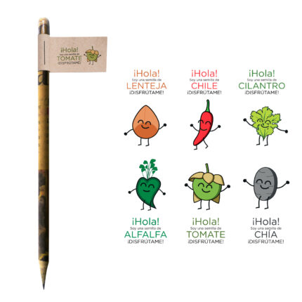Lápiz ecológico tlamia líneas formales de regalos corporativos adaptadas a diferentes presupuestos