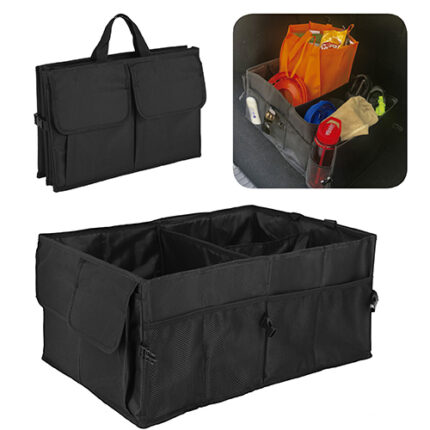 Opciones de artículos promocionales disponibles con impresión o sin personalizar organizador plegable trunk