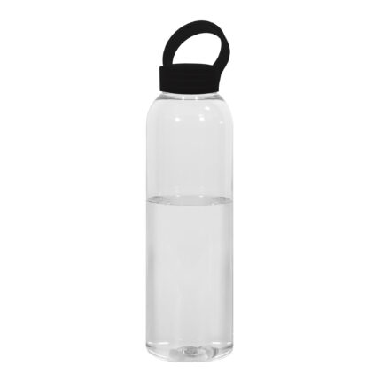 Botella "hawaii - maui" transparente / negro, artículos personalizados con presentación profesional y adaptabilidad