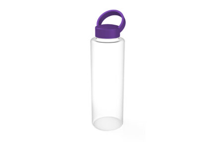 Botella "surprise - maui" transparente / morado, selección de productos promocionales con buena relación entre calidad y costo