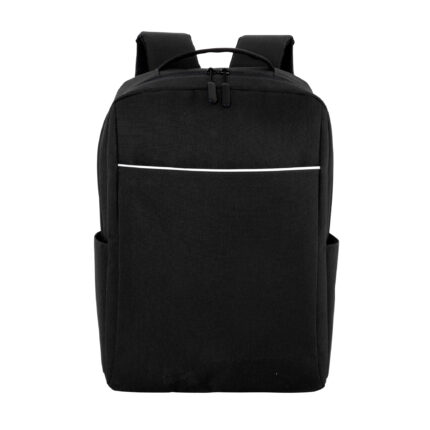 Mochila "metz" negro, artículos personalizados con presentación limpia y formal