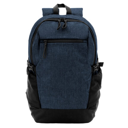 Artículos publicitarios funcionales que se integran al entorno de negocio, mochila "force 3" azul