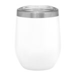 Mug térmico "mallow" blanco, fabricación de artículos promocionales con base en materiales nacionales