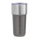 Mug térmico "torch" gris, artículos personalizados prácticos, para integrar en promociones o regalos