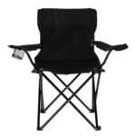 Catálogo de productos promocionales pensado para uso continuo, silla plegable "camp" negro